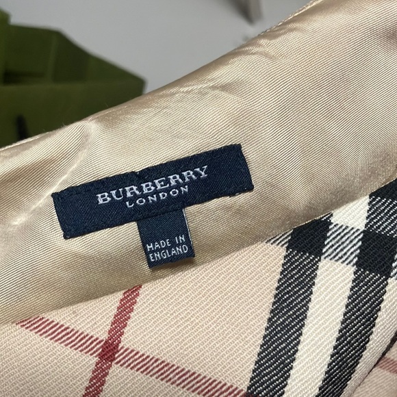 Burberry Vintage Nova Check A-Line Skirt - Size 0 - Picture 2 of 7